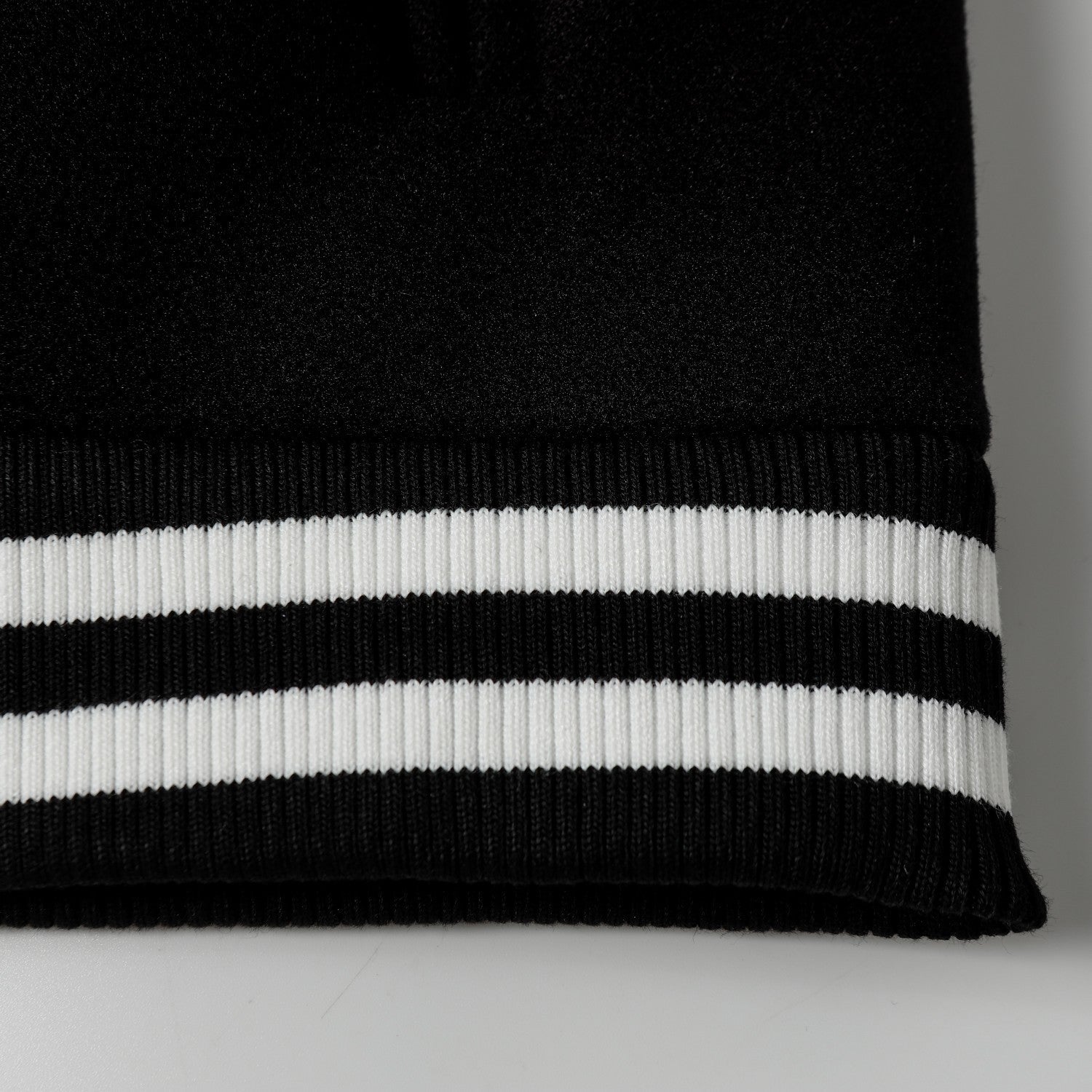 Varsity Jacket - Black White Gothic Baseball Coat 2206